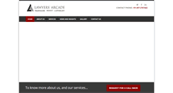 Desktop Screenshot of lawyersarcade.com