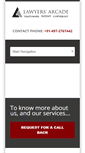 Mobile Screenshot of lawyersarcade.com